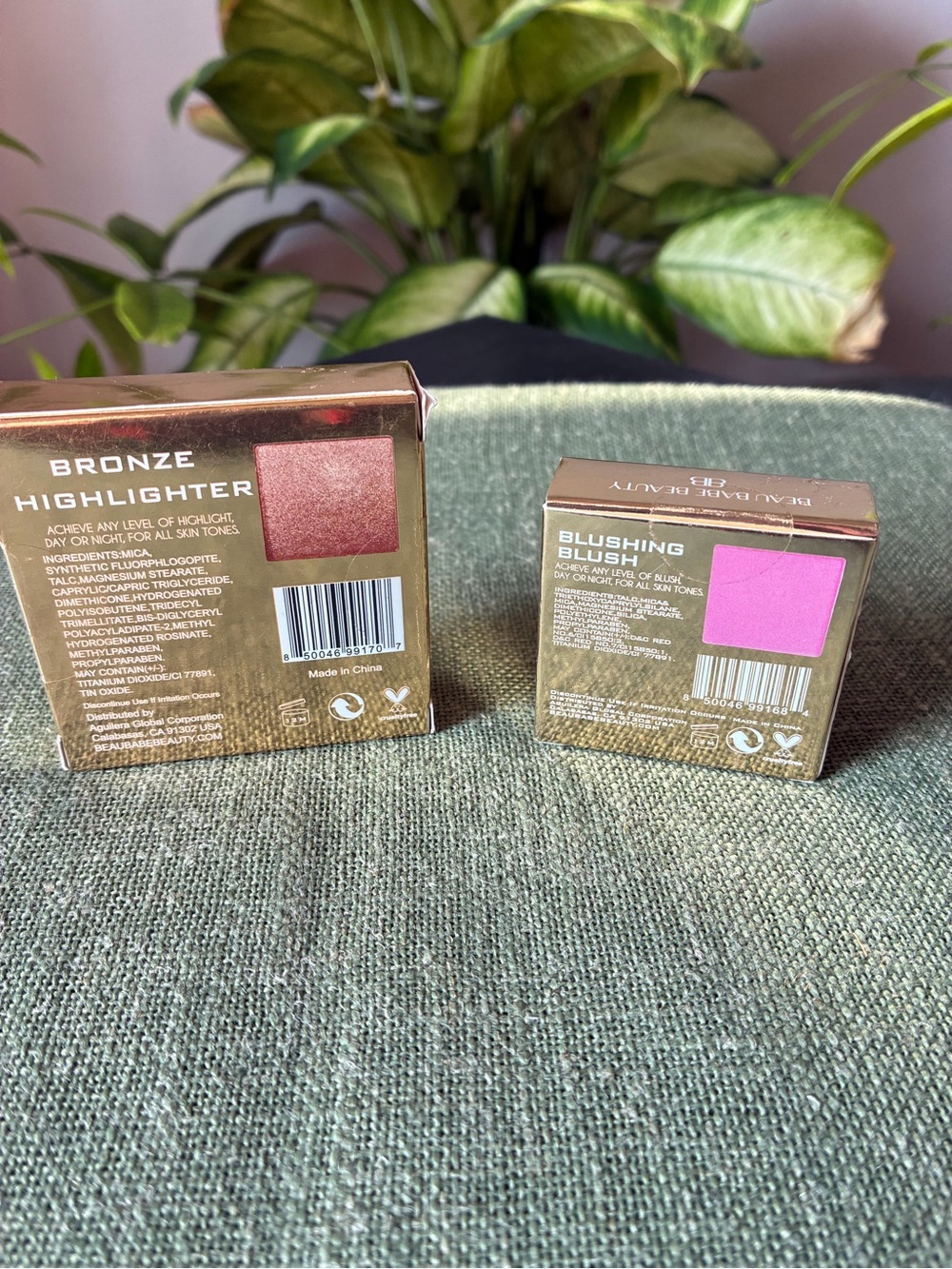 Beau Babe Beauty Blush & Bronze Highlighter Duo
